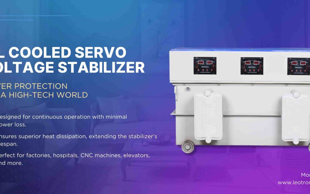 Leotronix Servo Stabilizer Installed at Industrial Site: Ensuring Stable Three-Phase Power